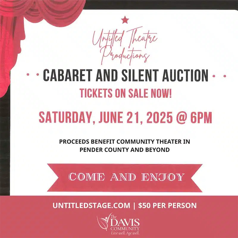 Untitled Theatre Productions Cabaret and Silent Auction